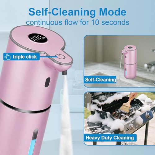 Automatic Foaming Soap Dispenser Touchless (Rose Gold / Foam)