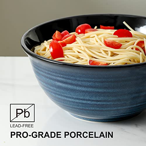 Large Serving Bowls (Blue / 84 oz)