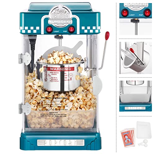 Popcorn Little Bambino 2.5oz Popcorn Machine (Blue)