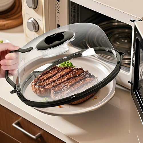Microwave Splatter Cover (black)
