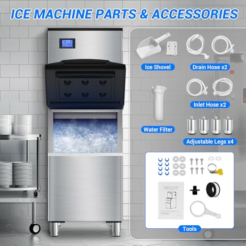 Commercial Ice Maker Machine 650LBS