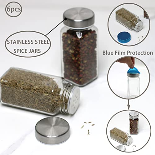 6pcs Spice Jars