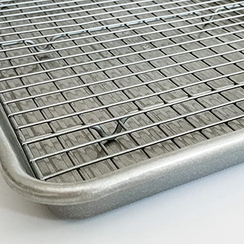 Jelly Roll Baking Pan and Bakeable Cooling Rack