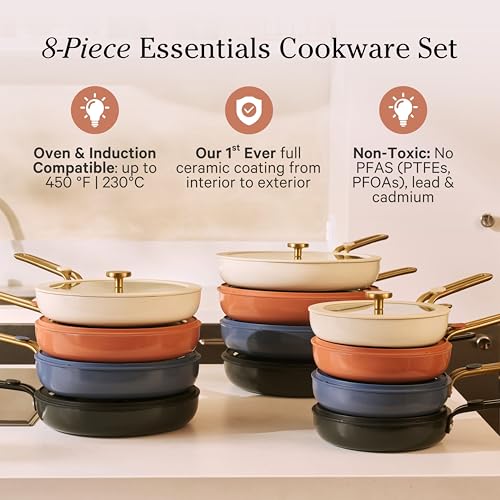 Essentials Pan Trio (Terracotta / 8 piece)