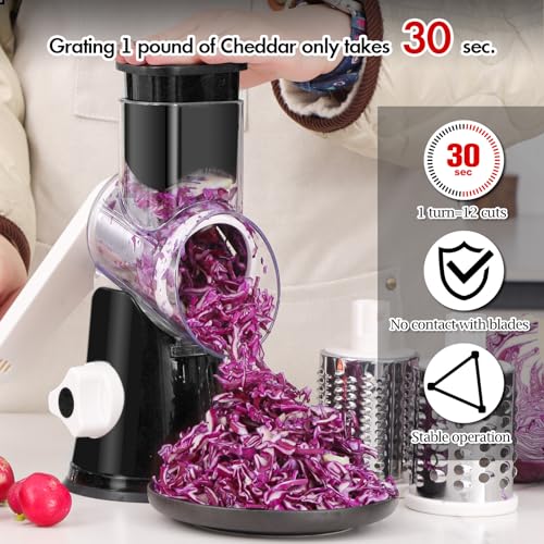 Rotary Cheese Grater Hand Crank