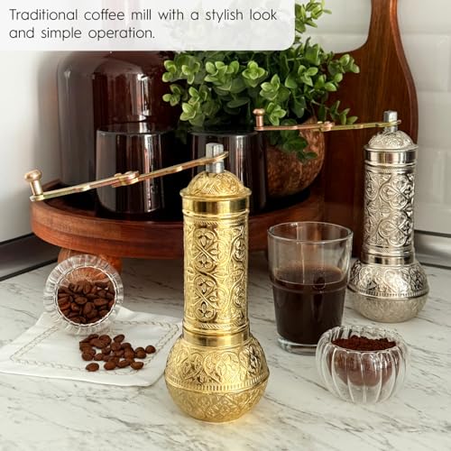 Decorative Manual Coffee Grinder (Yellow)