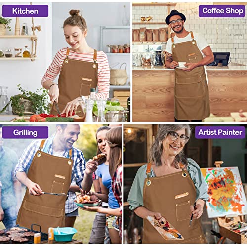 Chef Apron Men Women (6 Count)