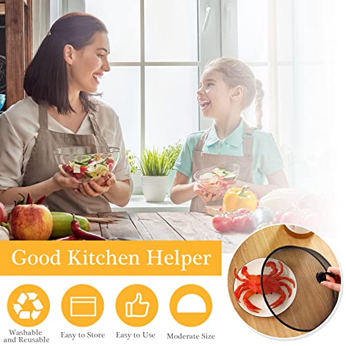 6 Pcs Metal Mesh Food Cover Outdoor Food Tents
