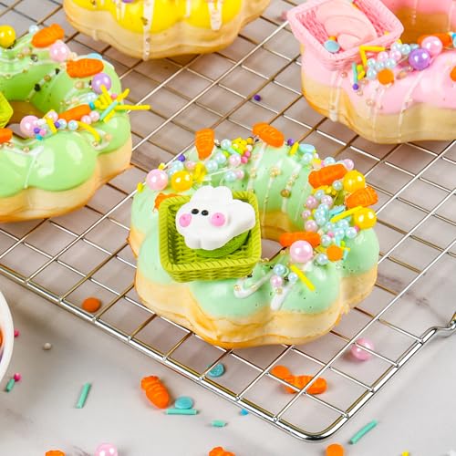 Easter Sprinkles for Cookies 4.23 Ounce Carrot Sprinkles for Baking Rabbit Toppers Perfect for Easter Cake Decorations (Rabbit Toppers)