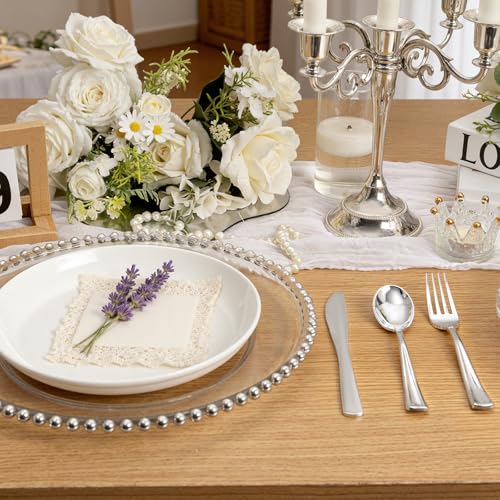 200 Pack Silver Plastic Forks (Silver)