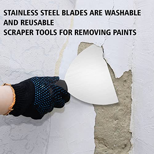 3Pack 3" 5" 6" Stainless Putty Knife & Paint Scraper (3"5"6" Putty Knife)