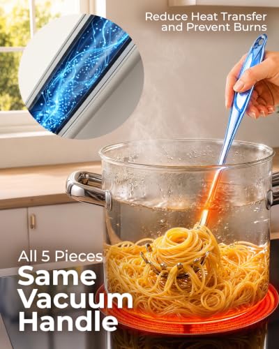 Stainless Steel 5 Piece Cooking Utensil Set (5 Piece Set)