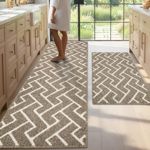 Kitchen Runner Rug (Kahiki / 24"x71"+24"x35")