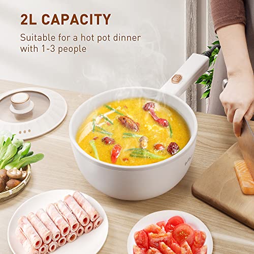2L Electric Hot Pot Electric1000W (White)