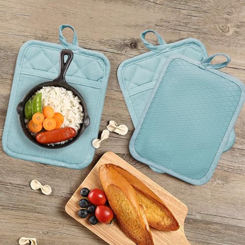 Pot Holders Yarn (Potholders / Pot Holders Blue)