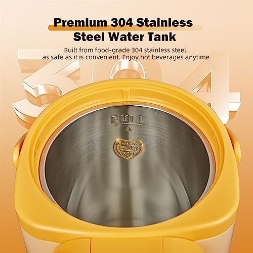 OCTAVO Water Boiler & Warmer 3 Liter (5160-Orange)