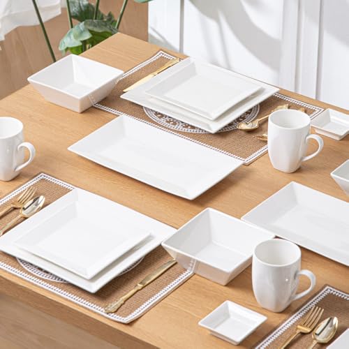 14 inch White Porcelain Serving Platters for Party (14inches)