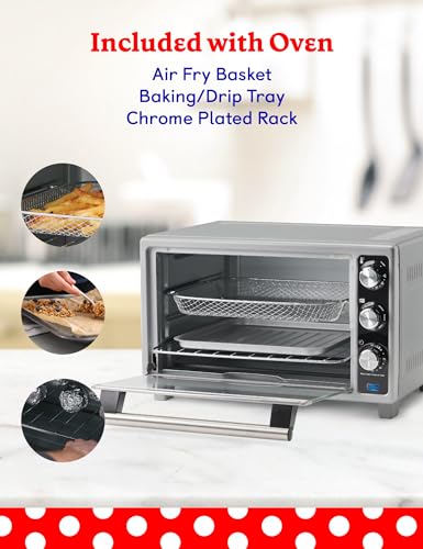 Air Fryer Convection Toaster (Silver / 6-Slice)