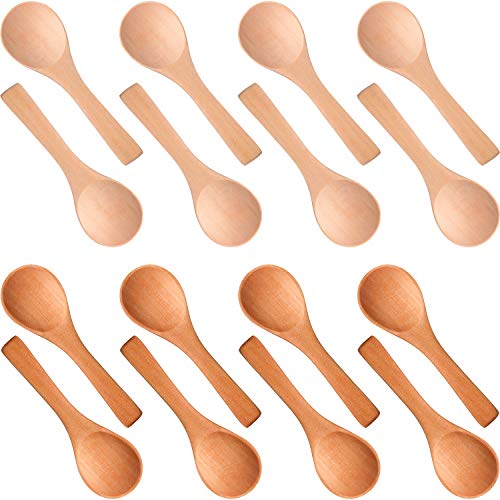 50 Pcs Small Wooden Spoons (50 Count)