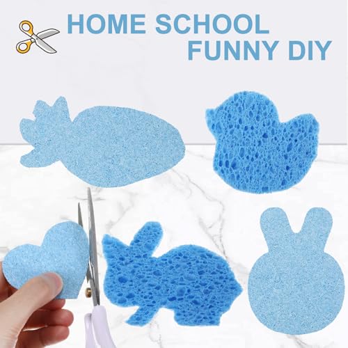100 Pcs Sponges Bulk Sponges Kitchen Compressed Sponge (100 Count)