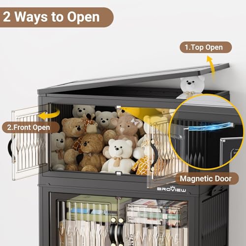 240Qt Stackable Storage Bins with Lid (4 Count)