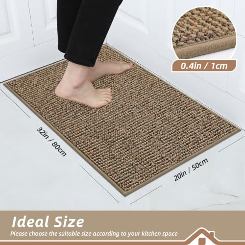 Kitchen Rugs 20"x32" (Taupe / 20" X 32" (Rectangular))