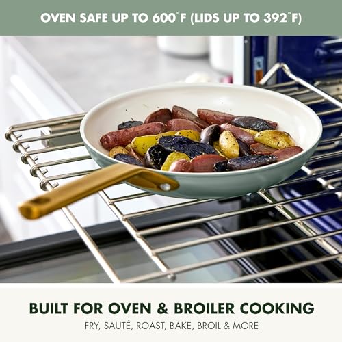 Nonstick Reserve Pro 10 Piece Cookware Set (Moss Green / 10 Piece Cookware Set)
