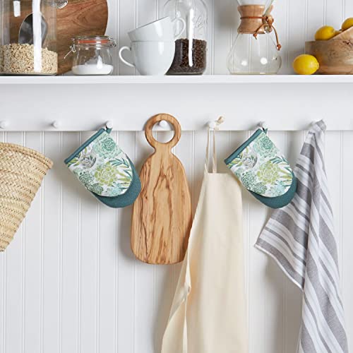 Succulents Mini Oven Mitt 2