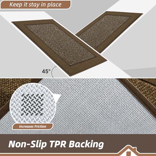 Kitchen Rugs 24"x36" (Brown / 24" X 36" (Rectangular))