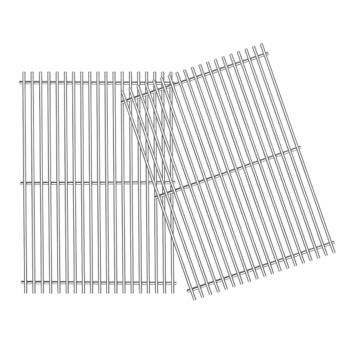 9MM 18 7 8" Stainless Steel Genesis 2 Grill Grates for Weber Genesis ii E (18 7/8" Genesis ii 300)