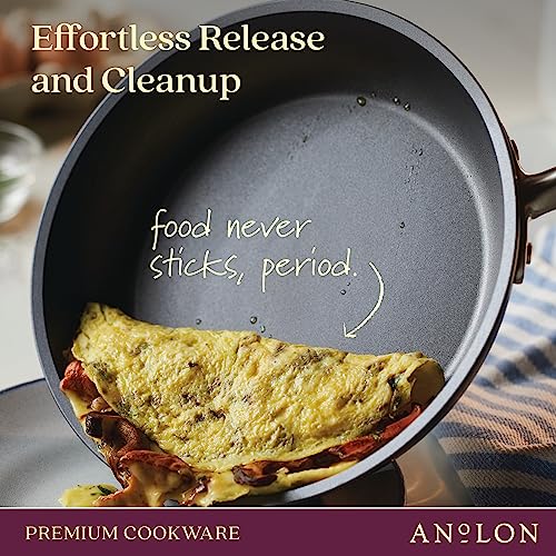 Accolade Forged Hard Anodized Nonstick Frying Pans (Skillet Set (8" & 10"))