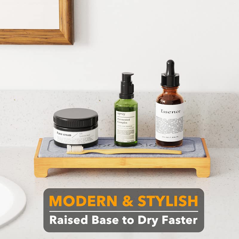 DryingNeat Instant Dry Sink Caddy Organizers (Gray)