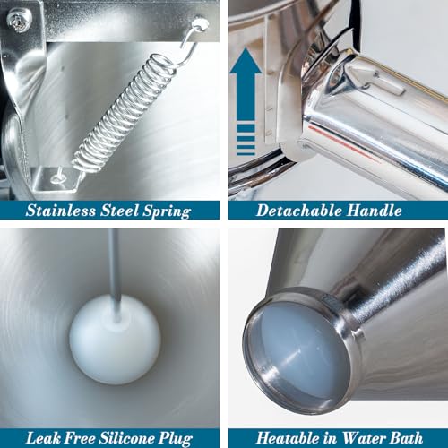 20oz Stainless Steel Pancake Batter Dispenser Multi (Stainless Steel - 20 oz)