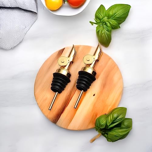 Pafuen 2 Pack Liquor Pour Spout (Gold)