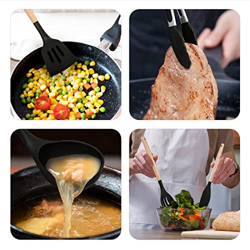 Non Stick Silicone Cooking Utensils Set (5 Count)