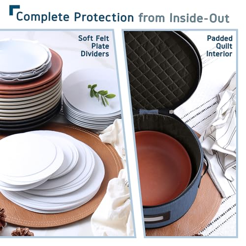 4 Piece Dish Storage Containers