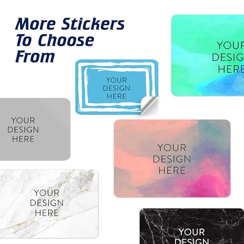 Custom Vinyl Stickers Your Image (100 Count)