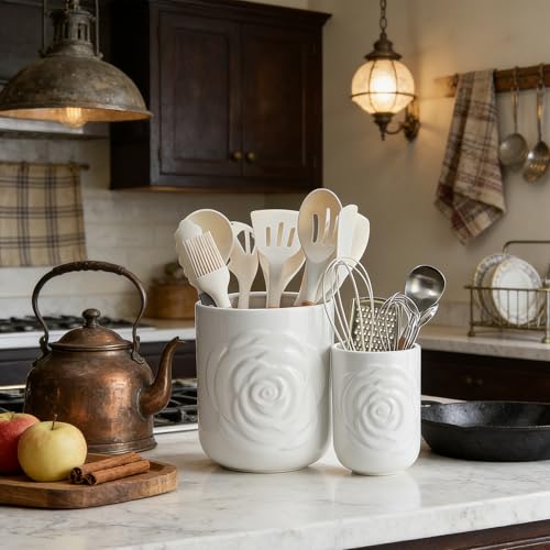 Large Utensil Holder Set of 2