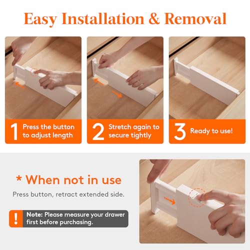 4" High Upgrade Drawer Divider (Beige)