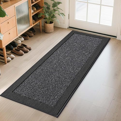 Indoor Door Mat 24" x 60" (Charcoal / 24" X 60" (Rectangular))