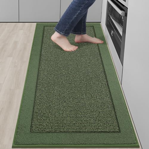 Kitchen Runner Rug 24"x60" (Green / 24" X 60" (Rectangular))