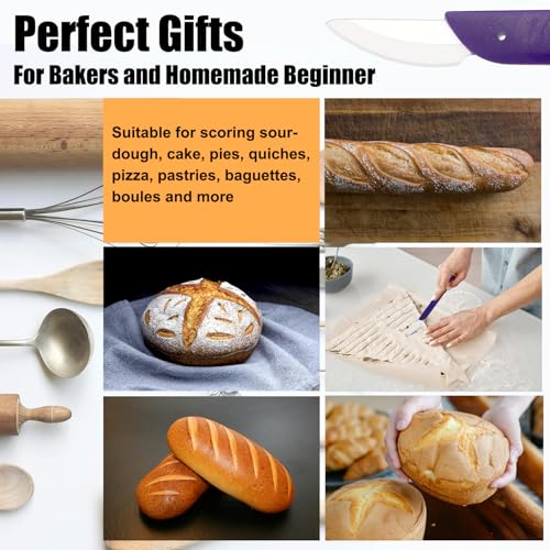 Bread Lame Sourdough Bread Scoring Tool (Purple)