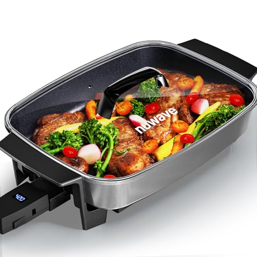 Medley XL Digital Electric Skillet (Cool Gray)