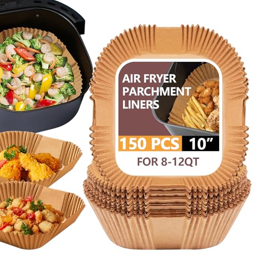 XL 10 Inch Air Fryer Paper Liners