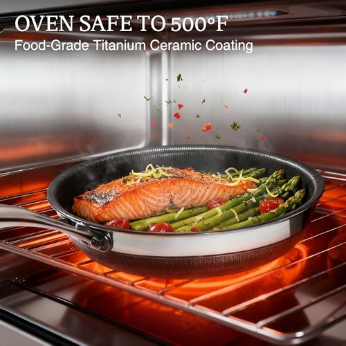 Non Stick Frying Pans without Lid (Black / 8-Inch)