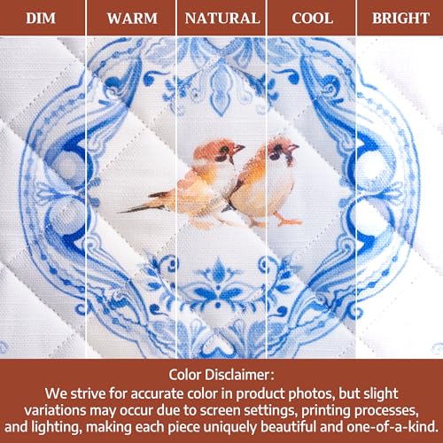 Pot Holders 100% Cotton Potholders (008 - Amsterdam Canals / 8" x 8" (Pot Holder Pack of 1))
