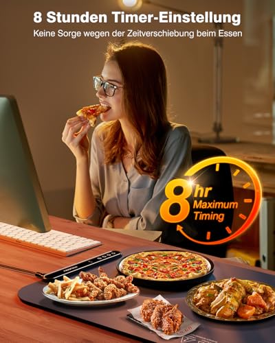 Food Warming Mat (27.56*15.75inch / Dark Blue)