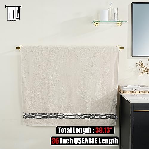 Bath Towel Bar Gold (Gold / 39 Inch)