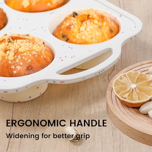 Jumbo Muffin Pan with Metal Reinforced Frame (Jumbo)