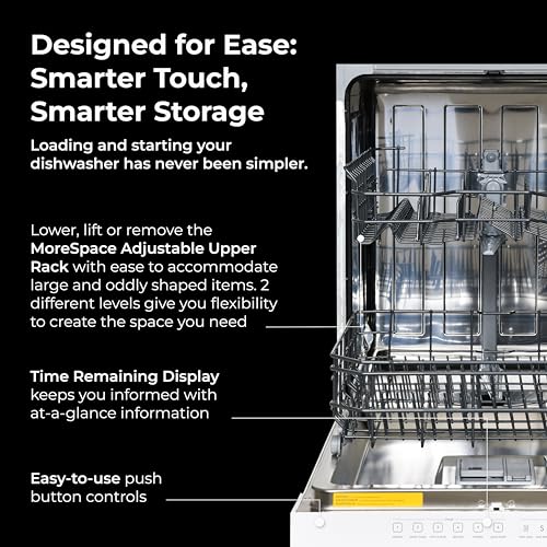 24" Built In Dishwasher (White)